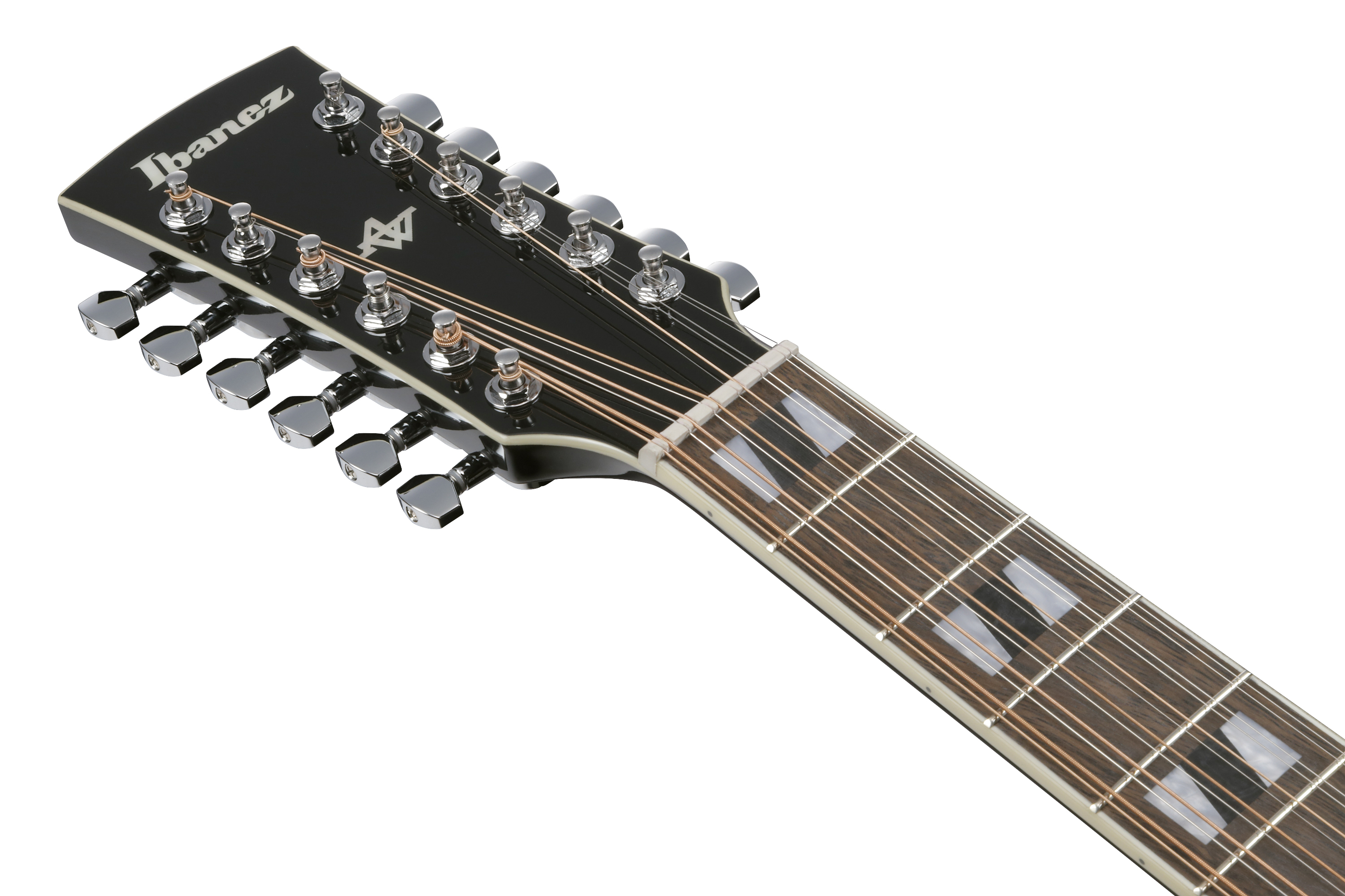 AJ7012M1E-BK 12-string Westerngitarre Black High Gloss